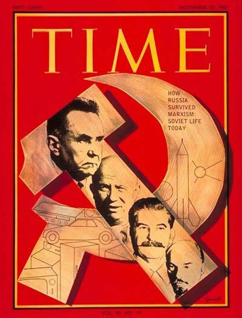 Лидеры СССР на обложках Time