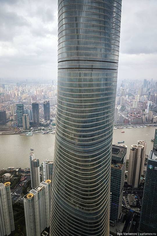 Шанхайская башня - самый красивый небоскреб