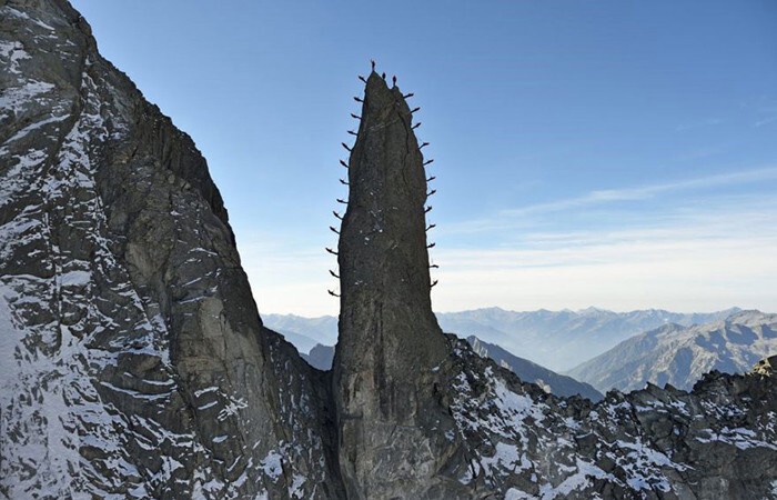 Эпическая фотосессия в Альпах: высота, риск и неимоверная красота природы 