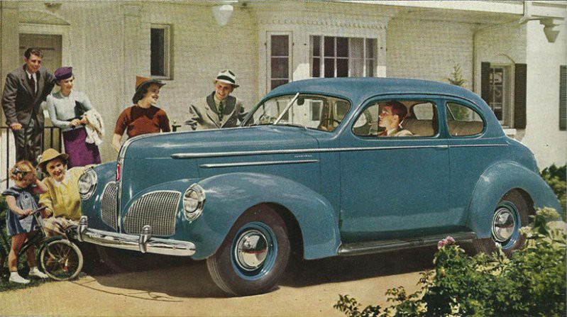 1940 Studebaker State Commander 2-door Club Sedan