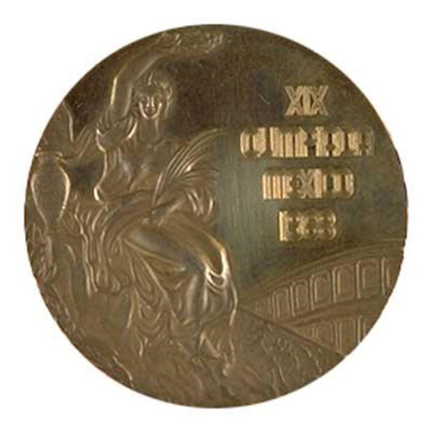 Олимпийская медаль 1968г.