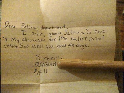 11-летняя девочка отдала сбережения на бронежилеты для собак