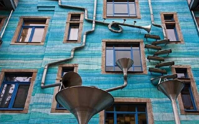 Музыкальный дом "Neustadt Kunsthofpassage" (Дрезден, Германия)