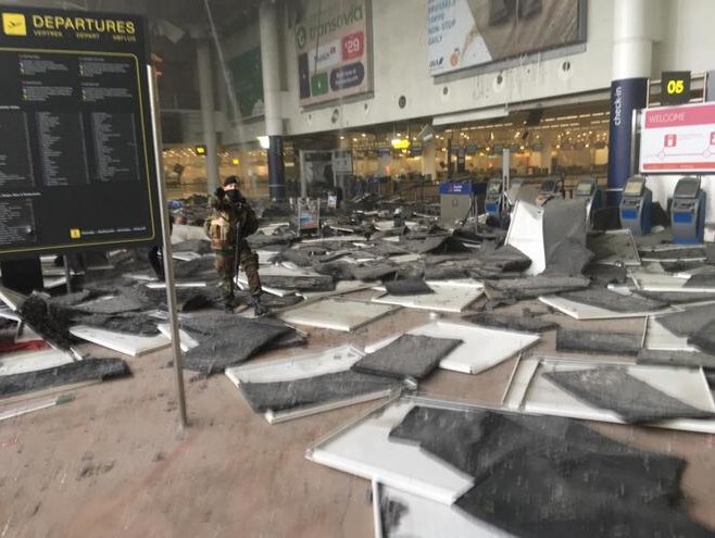 Массовая террористическая атака на Брюссель