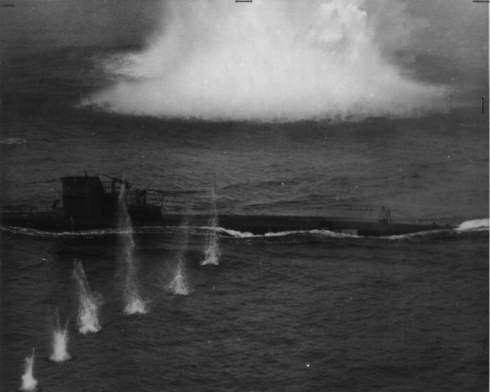 18 июля 1943 года у берегов Флориды произошло сражение германской подлодки