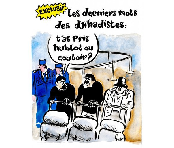Журнал Charlie Hebdo опубликовал карикатуру на теракты в Брюсселе