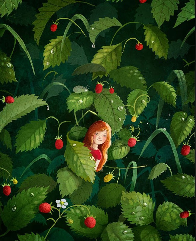 Детские иллюстрации Эмилии Дзюба