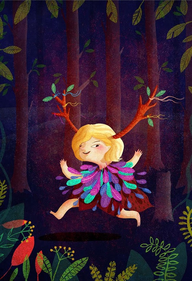 Детские иллюстрации Эмилии Дзюба