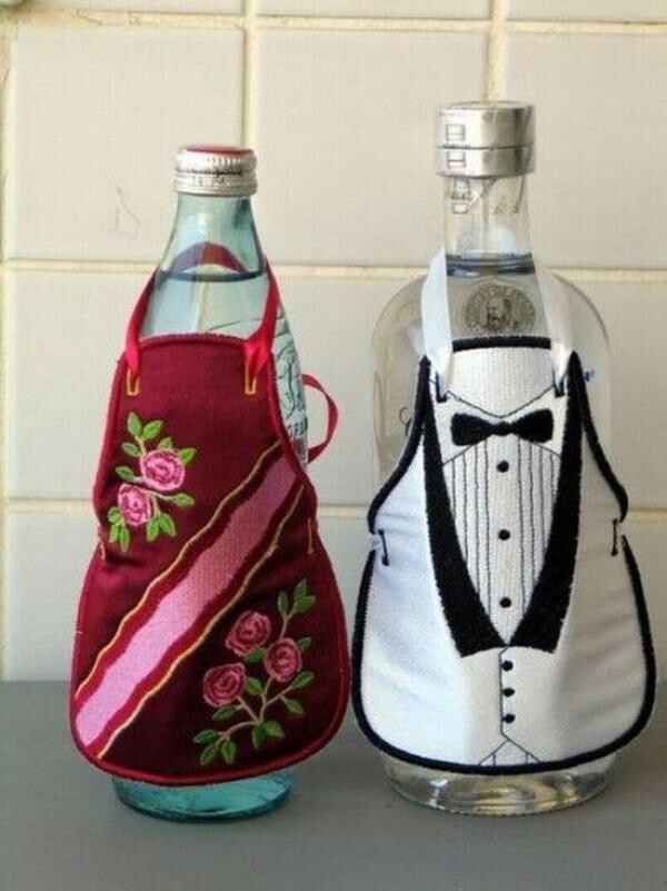 Необычные бутылки и их упаковка