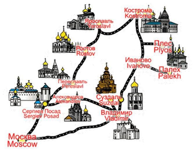 Золотое кольцо России. А, почему бы и не посетить?