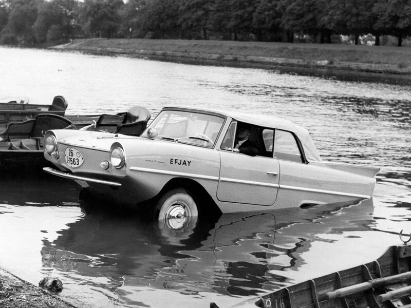 Плавающий автомобиль Amphicar