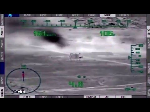 "Ночной охотник" Ми-28Н обрушил свою мощь на бронетехнику ИГИЛ 