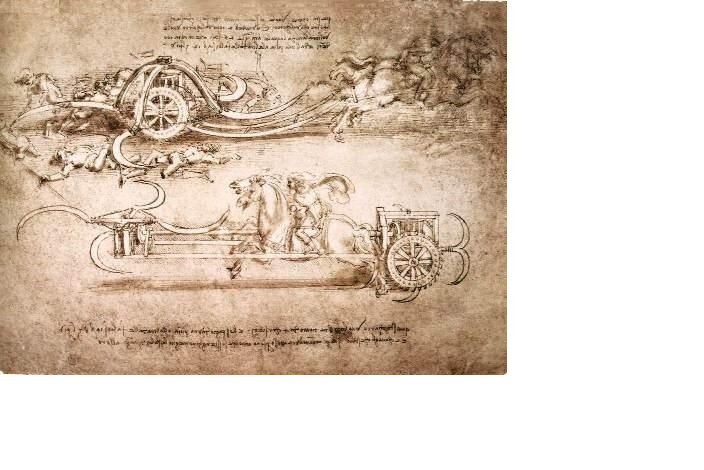 Колесница с косой