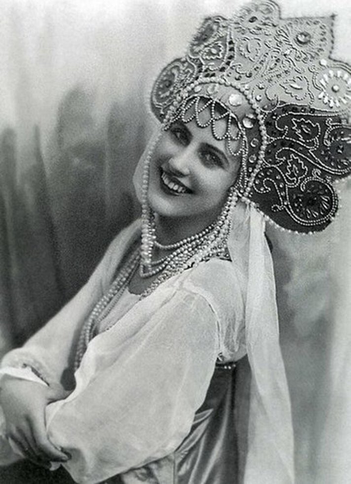 Русская эмигрантка Татьяна Маслова, завоевавшая звание "мисс Европа" в 1933 году