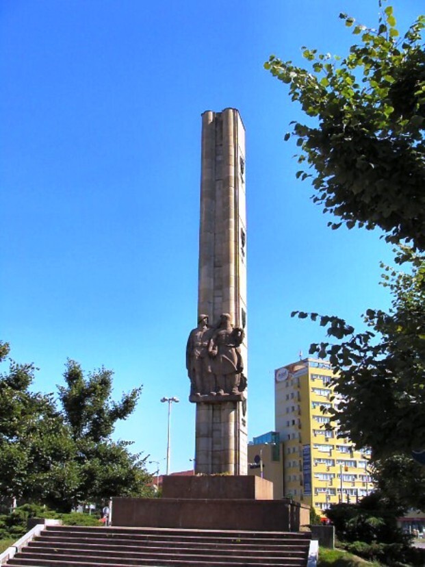 На фото: Памятник Благодарности солдатам Красной Армии в Щецине
