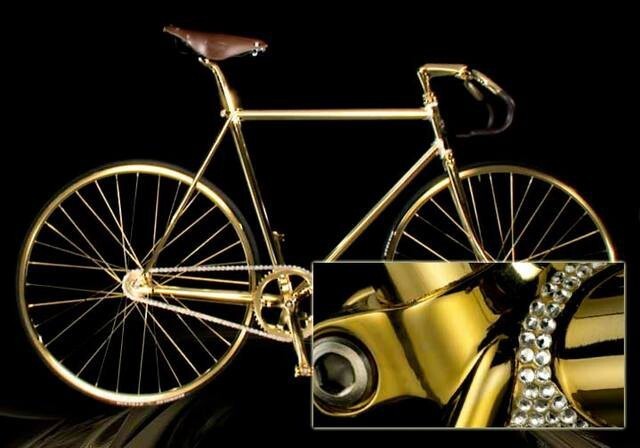 Дорогой велосипед  Стоимость: 114 500 долларов