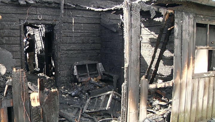 Пожар в цыганском поселке Плеханово под Тулой