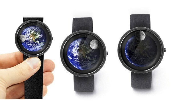 Earth and moon watch: космические наручные часы