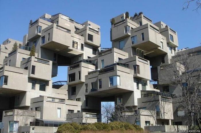 Habitat 67 в Монреале, Канада