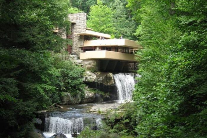 Дом Fallingwater в Пенсильвании, США