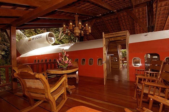 Дом 727 Fuselage в Коста-Рике