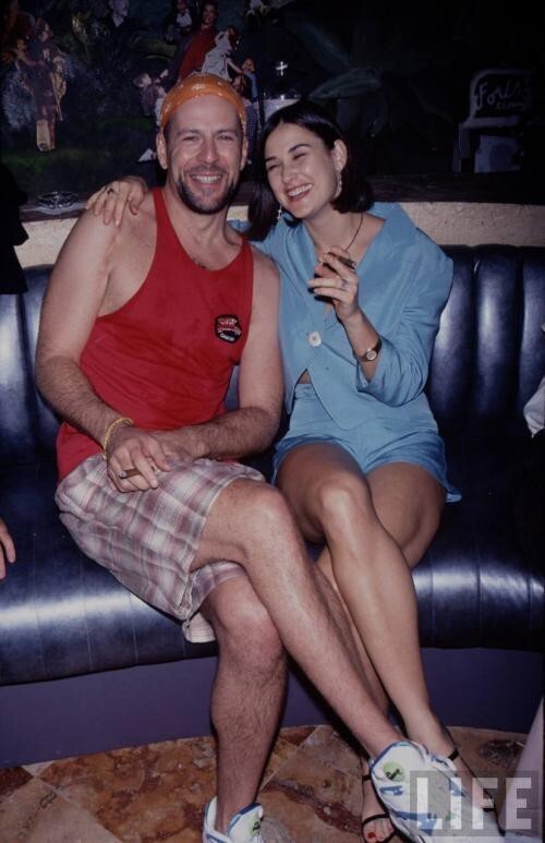 Брюс Уиллис (Bruce Willis) и Деми Мур (Demi Moore) 