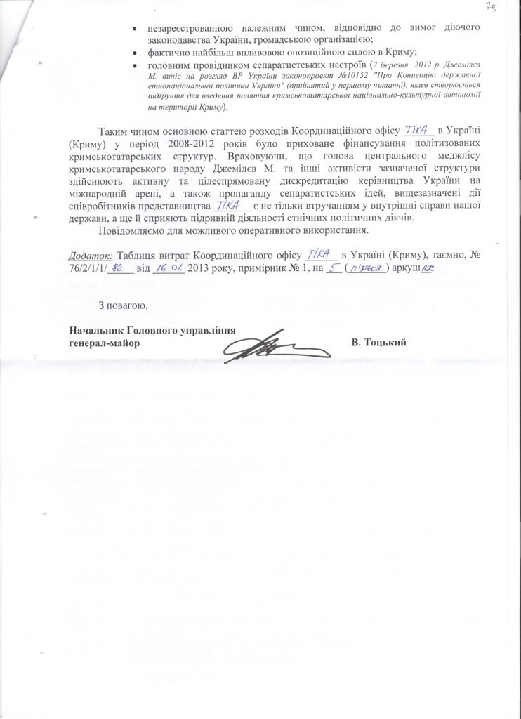 Рассекреченные документы: Джемилев оказался турецким агентом
