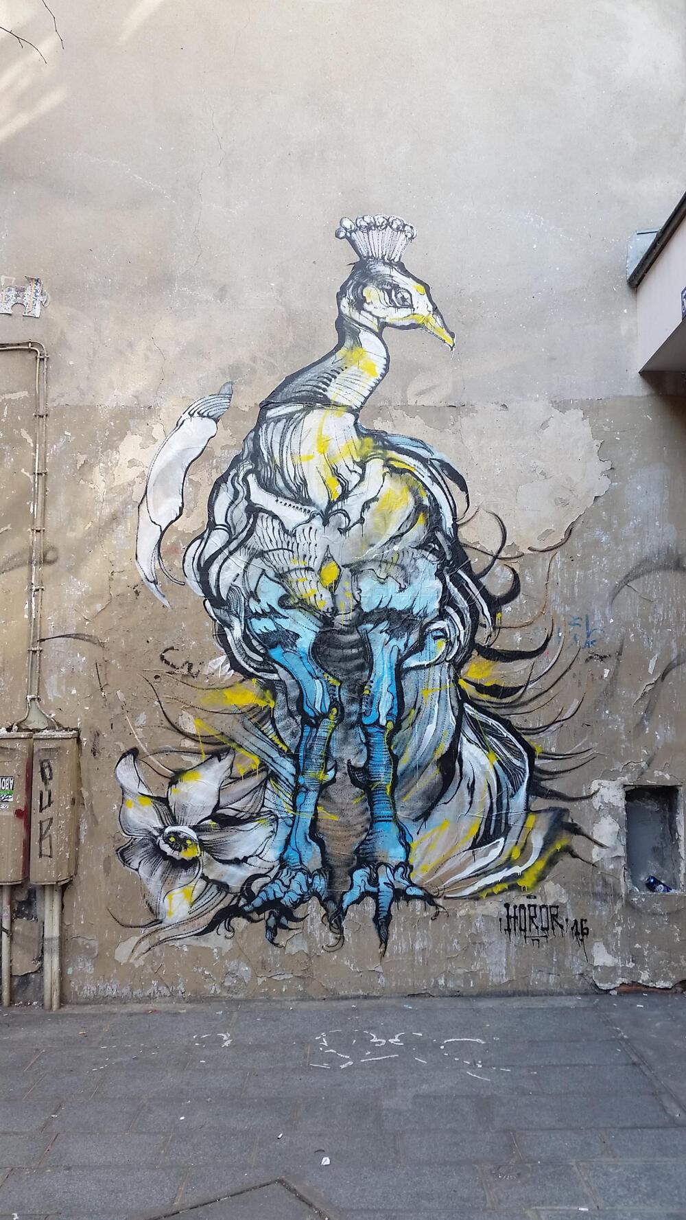 Граффити в Париже 