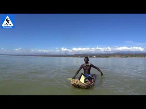 Рыбалка в Африке на озере Баринго  