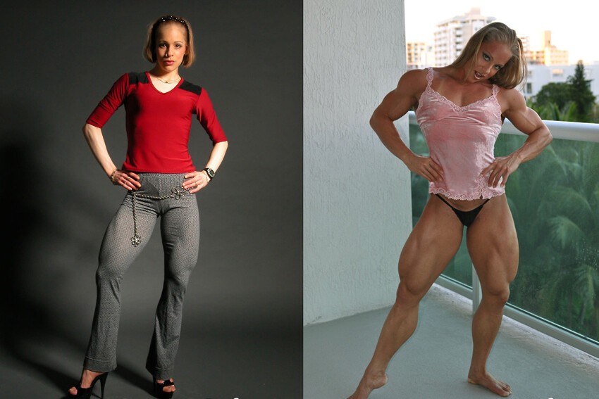 Моника Моллика: до и после