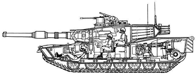 Американская вундервафля - M1A2 Абрамс