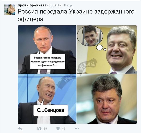 Политические комментарии и картинки из соц. сетей 10/04/2016