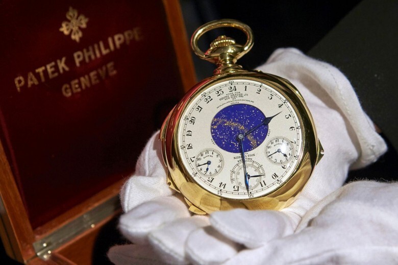 5. Часы от Patek Philippe за 24,4 млн. долларов