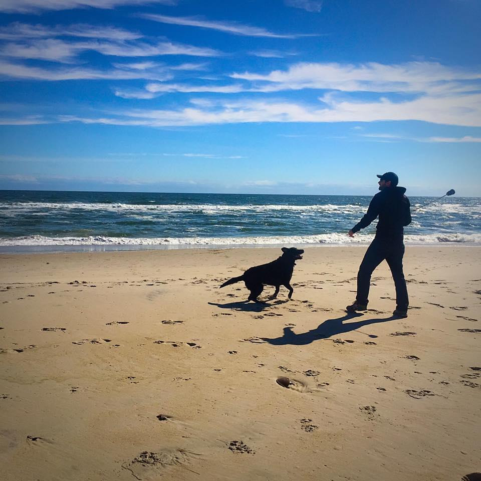 Прогулка по пляжу 