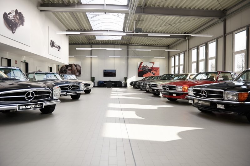 Brabus отреставрировал семь автомобилей Mercedes-Benz