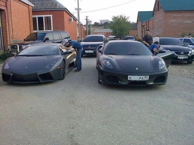 Редчайшие Lamborghini Reventon в России