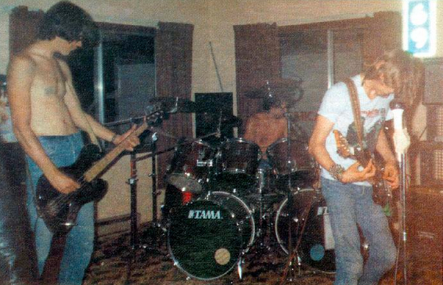 Первый концерт группы Nirvana в Рэймонде, март 1987 года.