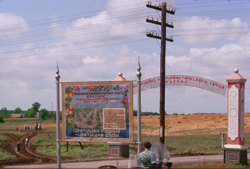 Плодсовхоз "Красное":