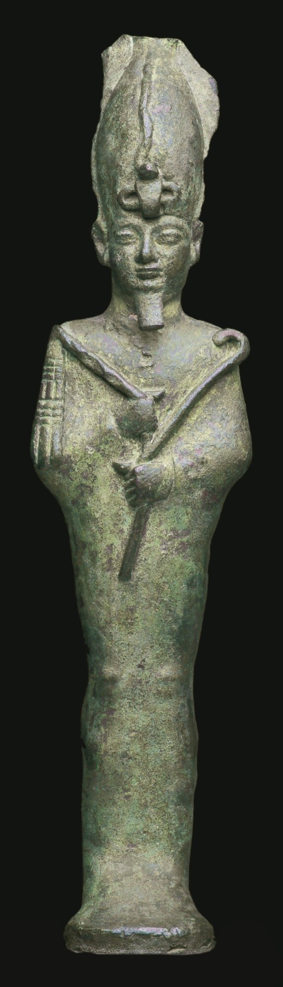 Бронзовая фигура Осириса, 26 династия, 664-525 до Н.Э. Лот 7 000 - 10 000 $
