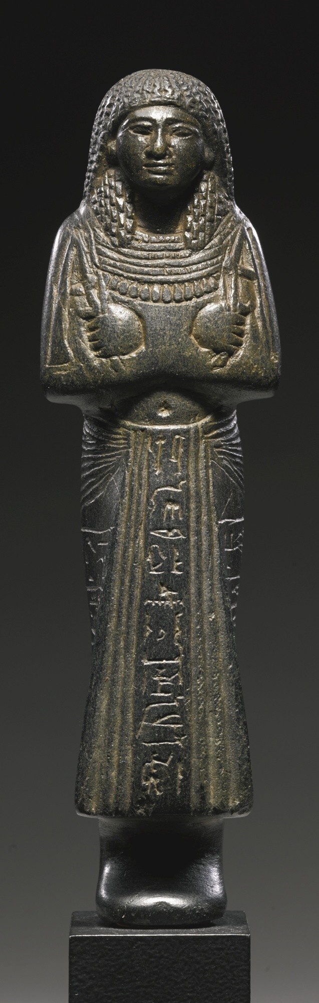 Ушебти из серпентина, 19 династия, 1292-1190 до Н.Э. Лот 80 000 -120 000 $
