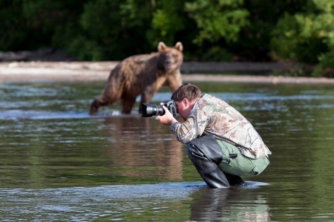 Работа фотографа 