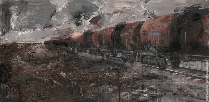 Железнодорожная живопись от Эстетика Е—ней за 02 января 2017