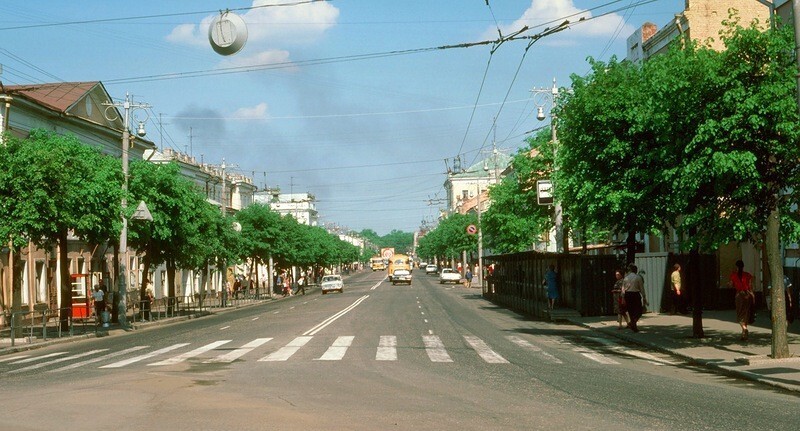 Вид на вокзал. 