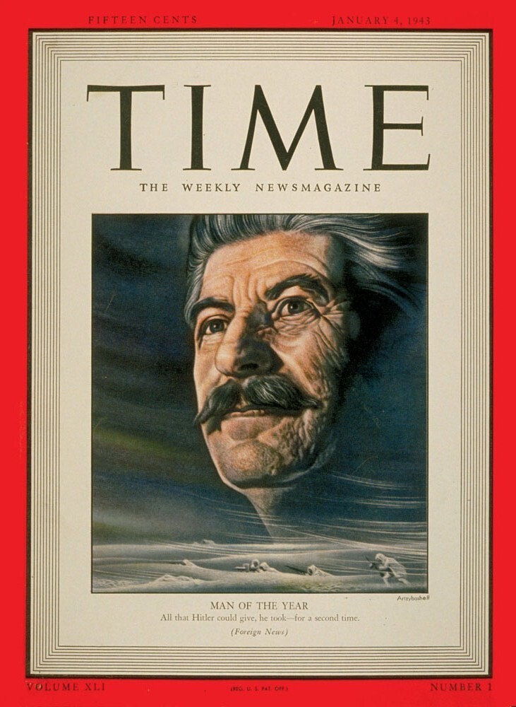 «Человек года» Иосиф Сталин