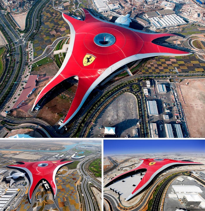 # 20 Ferrari World в Абу-Даби, ОАЭ