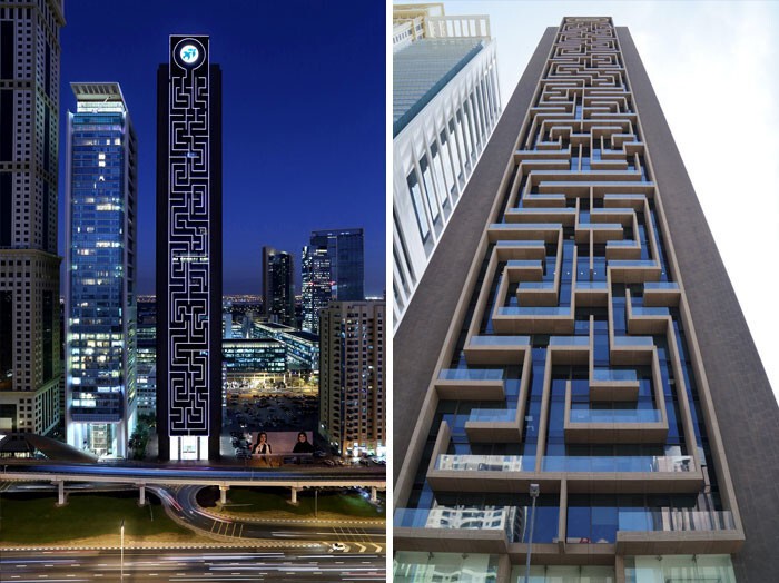 # 16 Башня Maze Tower, Дубай, ОАЭ