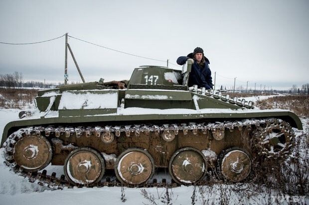 Домашний Т-60: как белорус собрал собственный танк