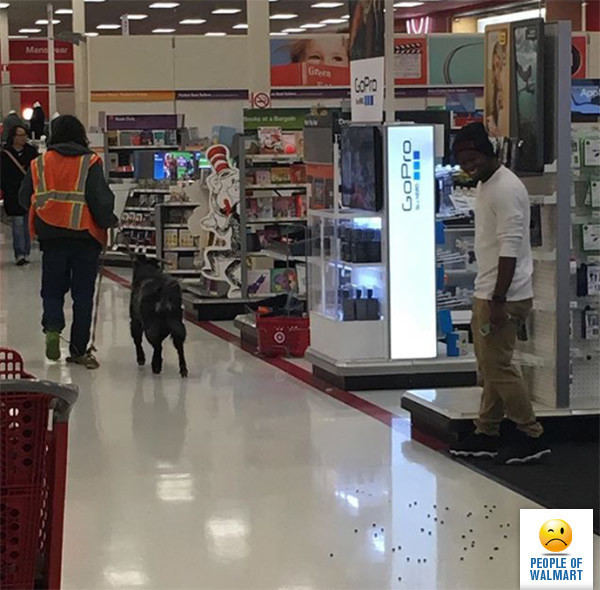 Экстравагантные покупатели Walmart