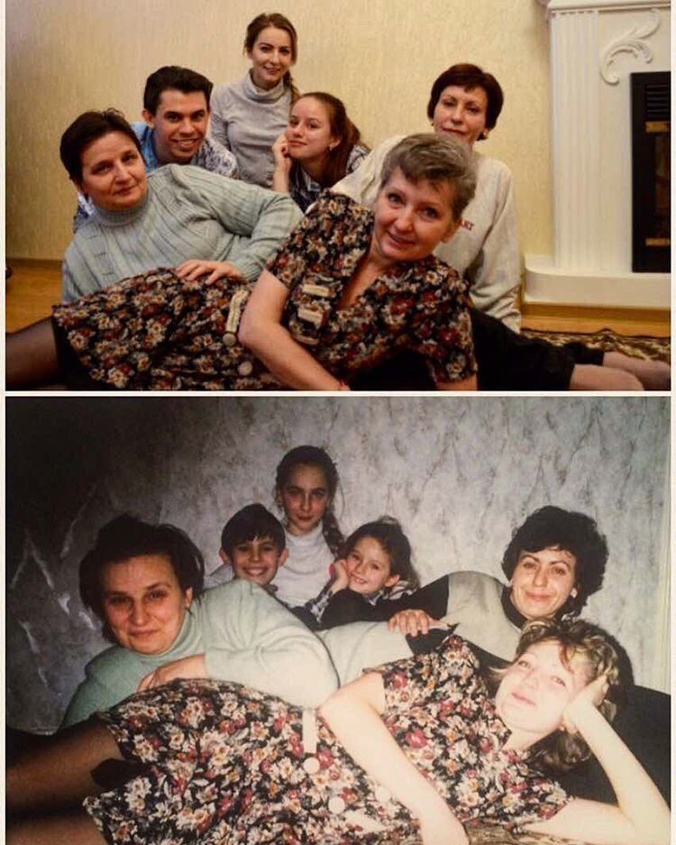 Семья 17 лет спустя 