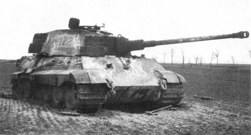 Модернизация «Королевского Тигра», 1945 год